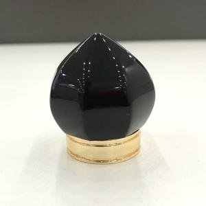 Smooth Zamak Perfume Bottle Caps Customized In Round/Square/Rectangle