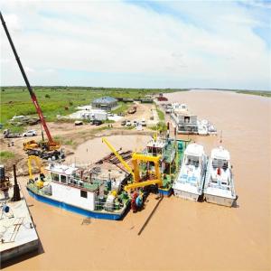 Cheap 50kw Power Diesel Engine 8inch Cutter Suction Sand Ship with Rexroth Hydraulic Pump for sale