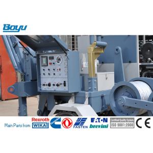 Transmission Line Stringing Equipment 60kN Hydraulic Puller Machine With Cummins