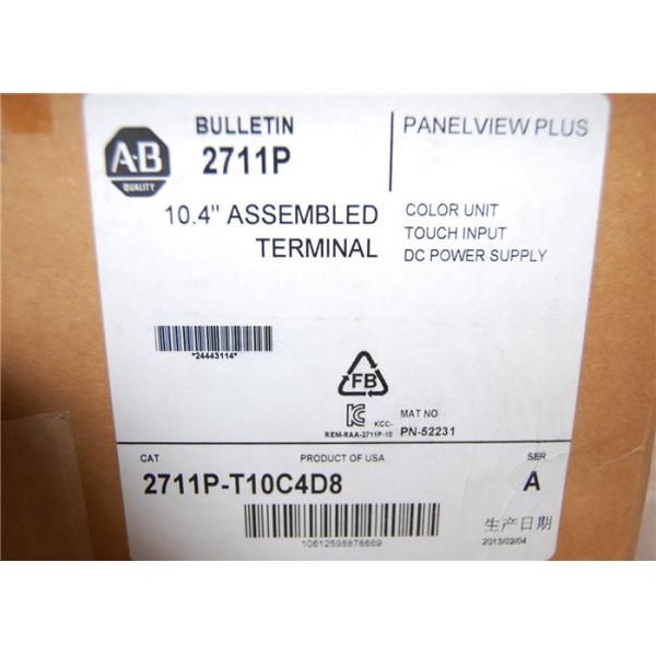 Industrial HMI Touch Screen Monitor Ab Panelview Plus 1000 2711P-T10C4D8