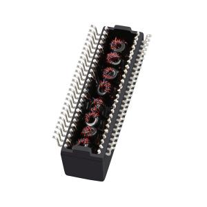 TG1G-S220NWLF SMD 50 Pin Slimline Dual Port Gigabit Isolation Modules