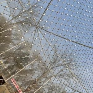 Stainless Steel Cable Mesh Netting For Zoological Enclosures