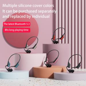 16 Hours Bone Conduction Headphones Bluetooth Computer Headsets Noise Canceling