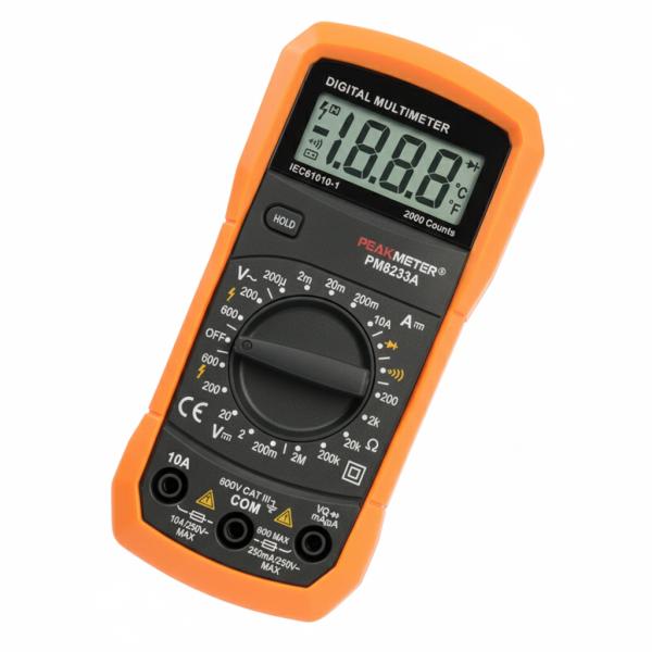User-Friendly Digital Clamp Meter Multimeter with 3 1/2digit LCD display
