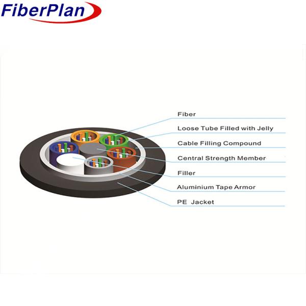 Quality GYTA Duct Fiber Optic Cable With Central Steel Wire For Enhanced Strength And Protection wholesale