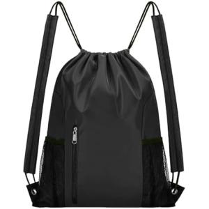 BEEGREEN DRAWSTRING-BACKPACK-GYM-BAG, LARGE SPORTS BAG, STRING BACKPACK CINCH