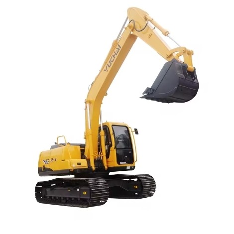 Used Medium Sany 135c Pro Excavator with Original Hydraulic Cylinder and 73kw