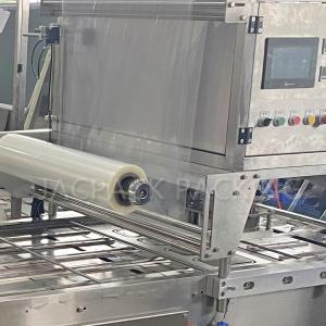 PP / Aluminum Foil Tray Packaging Automatic Sealing Machine Advanced Technology