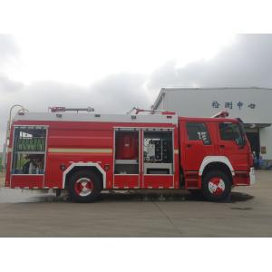 SINOTRUK 375HP Fire And Rescue Truck 10 Wheeled Water Foam Powder Multiple
