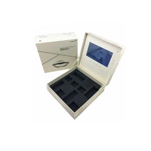Cheap Hard Paper LCD Video Gift Box With Custom Printing 4.3 Inches Mini Size for sale