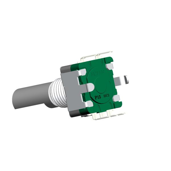 Quality Vertical Digital Incremental Rotary Encoder With Push Switch 0.5mm Travel wholesale