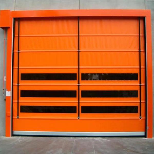 Automatic Shutter Rapid Roller Doors Industrial IP55 Power 0.75KW With Radar Sensor Aluminum