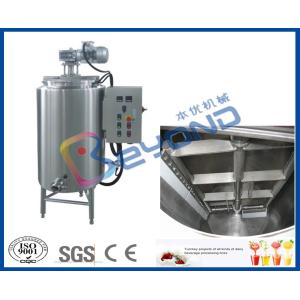 Cheap Electrical Control Chocolate Holding Tank , SUS304 Stainless Steel Food Grade Tank for sale