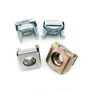 China Nickel Plated DIN Standard M6 Carbon Steel Stainless Steel Cage Nut for Secure Fastening on sale