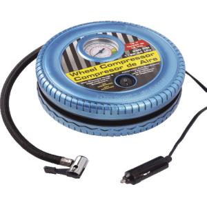 Tire Shape Portable Car Air Compressor Tyre Inflator Plastic DC12V