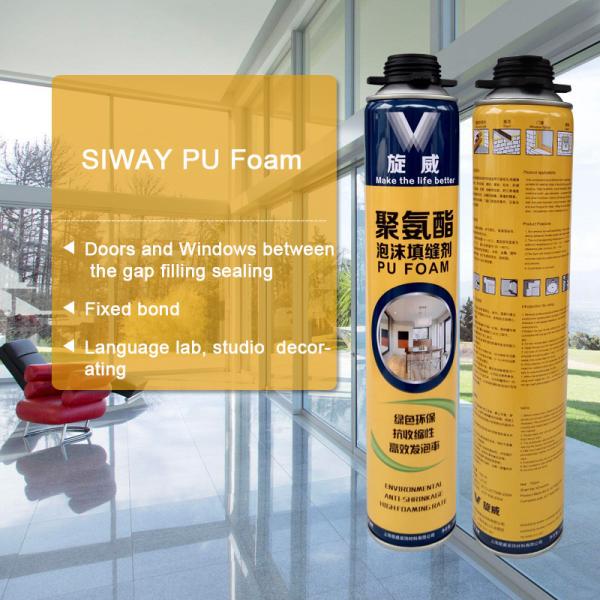 All Purpose Foaming Polyurethane Glue For Filling And Sealing High Thermal