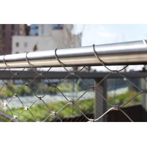 Cheap Balustrade Or Railing 2.0mm Architectural Wire Mesh 60*60mm Hole for sale