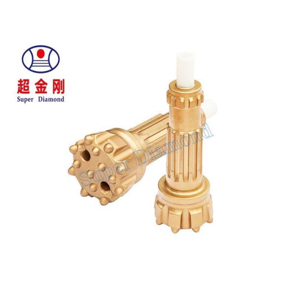 Quality High Air Pressure Rock Drilling 4inch DTH Hammers Td40 / Cop44-Gold DTH Bit for End Drilling Projects wholesale