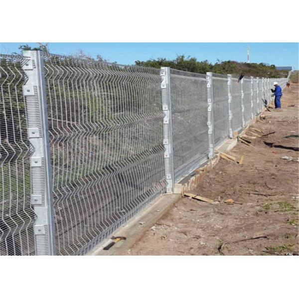 Quality Galvanized South Africa 358 Anti Climb Clearvu Mesh Fence wholesale