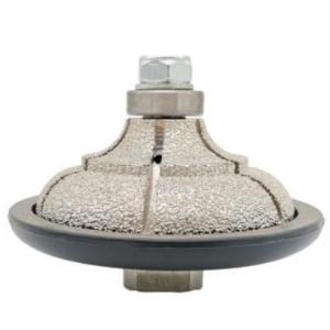 Professional Vacuum Brazed Diamond Router Bit For Stone Polishing