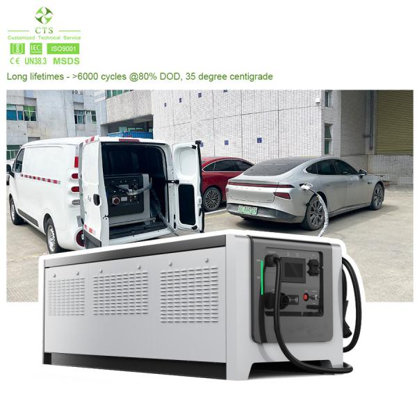 Quality CCS1/CCS2 120kWh Commercial DC EV Fast Charger Station with Output Current 0-150A wholesale