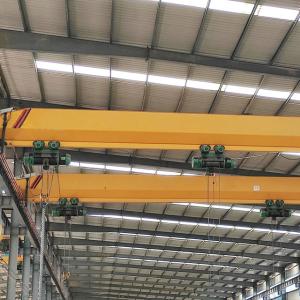 Warehouse Monorail 10 Ton Overhead Bridge Crane Pedent Control