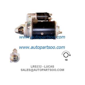 LRS173 LRS232 - LUCAS Starter Motor 12V 2.8KW 10T MOTORES DE ARRANQUE