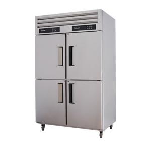 Shop Upright Display Freezer Stainless Steel Moveable Stand Up Display Freezer