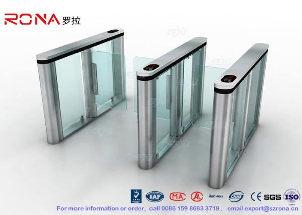 Quality Slim Speed Gate Turnstile , Access Management Automatic Swing Gates with consumption system wholesale