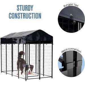 Cheap Galvanized Outdoor Heavy Duty Dog Playpen For Large Dogs for sale