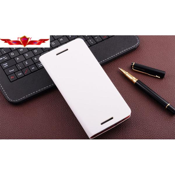 HTC M8 PU Card Holder Leather Cases Ultra Thin Multi Color Accurate Holes Design