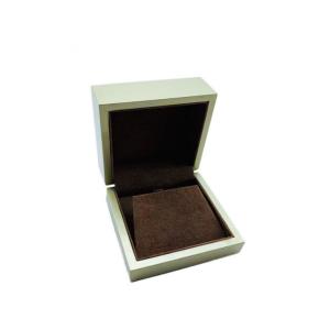 Cheap High Glossy Luxury Jewelry Box Velvet Lining High Durability For Wedding Engagement for sale