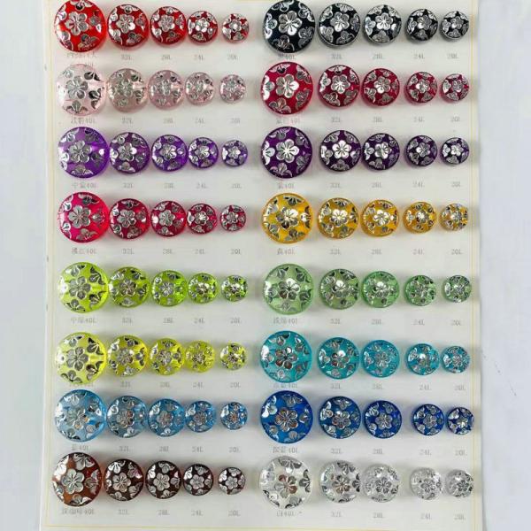 Wholesale china factory cheap price Nigeria Acrylic Buttons