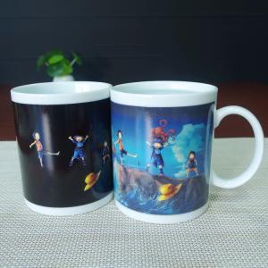 Cheap Custom One Piece Luffy Color Changing Coffee Mug Full Printing Mug for sale