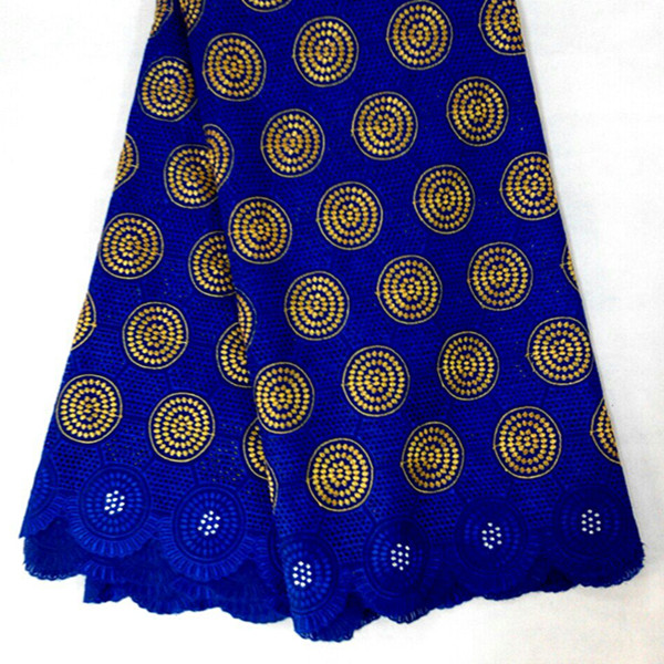 Quality 2016 Hot selling customizable embroidery design 100 cotton swiss voile lace with holes wholesale