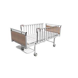 China Luxurious Castors Aluminium Side Rails 490mm 2 Cranks Manual Nursing Beds on sale