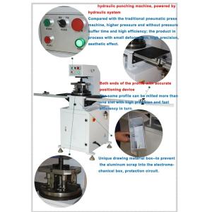 Single Position Die Aluminium Window Machinery For Punching Process