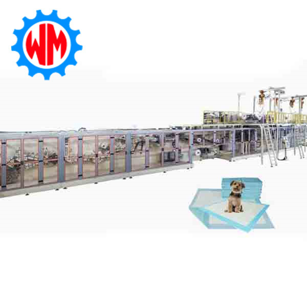 High Speed Full Servo Underpad Making Machine Professional Customization With