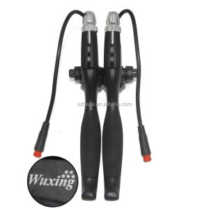 Black Brake Lever Aluminum Alloy Handle Clutch Levers Replacement for KUGOO M4