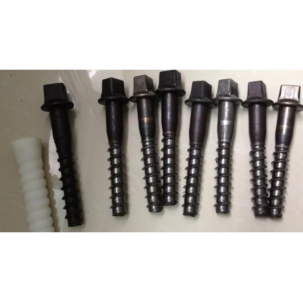 Railway Sleeper Screws spike Fasteners 90 degree without crack TUV