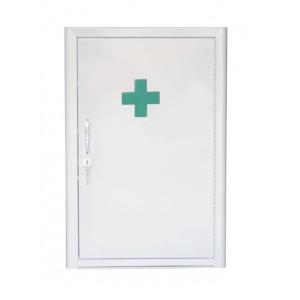 China Large Wall Mounted First Aid Cabinet High Safety With Curvy Edge on sale