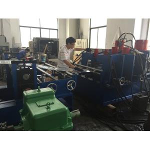 ISO Certification Cable Tray Roll Forming Machine 20 Roller Stations Chain Dirve