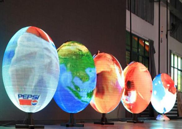 Quality DIY Video Round LED Display Full Color Customized with Synchronous / Asynchronous Control wholesale