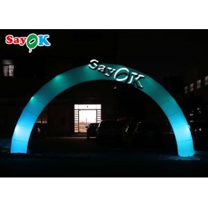 Inflatable Entrance Arch Nylon Cloth Advertising LED Inflatable Arch For Party