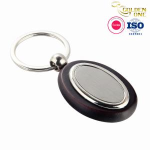 House Shape Round Laser Engraved Wood Keychains Customized Personalised Keychain