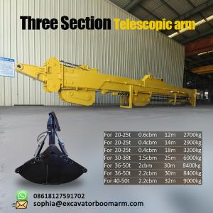 China 25M Telescopic Arm For 20-50T Excavator telescopic dipper arm for sale on sale