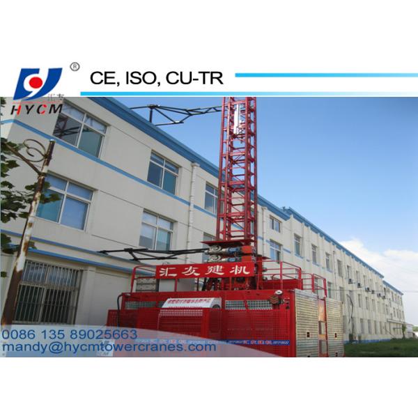 Quality One Cage 1000KG Material and Passenger Hoisting Equipment in Construction wholesale