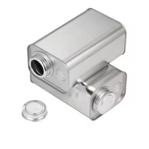 China Customized Bright Red Metal Coffee Can with Vacuum Seal on sale