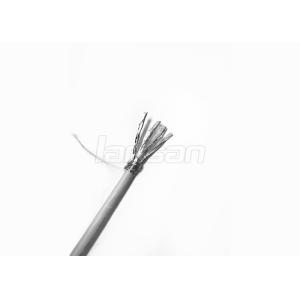 OEM / ODM FTP Bare Copper Cat 7 Lan Cable with PVC PE Jacket Passing Fluke test