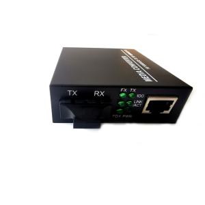 Fiber Optic Media Converter 10/100Mbps For Network Communication Device